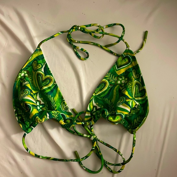 Swim | Blackbough Martini Triangle Bikini Top | Poshmark